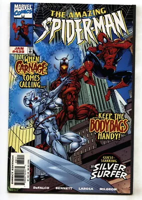 Buy AMAZING SPIDER-MAN #430-CARNAGE/SILVER SURFER Comic Book • 41.59£