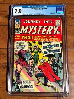 Buy Journey Into Mystery 103 1964 Marvel Comics CGC F/VF 7.0 1st App Of Enchantress • 661.30£