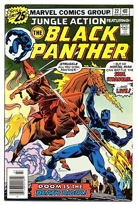 Buy JUNGLE ACTION (Vol. 2) #22 F, Black Panther, Marvel Comics 1976 • 15.53£