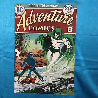 Buy Adventure Comics # 432, April 1974, Spectre! Aparo Art!  Fine Condition • 4.66£