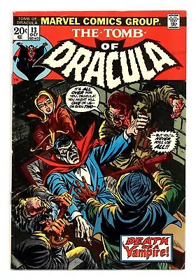 Buy Tomb Of Dracula #13 VG 4.0 1973 • 39.61£