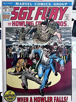 Buy Sgt. Fury And His Howling Commandos #100 F/VF When A Howler Falls • 11.64£