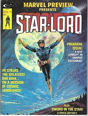 Buy 1976 Marvel Preview Magazine Star-1st App Lord Starlord #4 F/VF • 174.74£