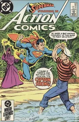 Buy Action Comics #566 VG 1985 Stock Image Low Grade • 2.10£