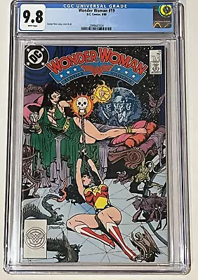 Buy Wonder Woman #19  1988   CGC 9.8 WP  First Full Appearance And Cover Of Circe • 194.14£