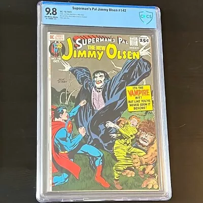 Buy Superman's Pal Jimmy Olsen #142 ⭐ CBCS 9.8 ⭐ RARE In Grade! Kirby DC Comic 1971 • 446.55£