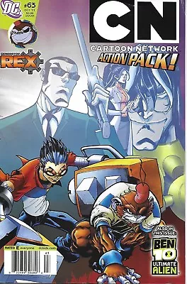 Buy Cartoon Network Comic 63 Action Pack Cover A First Print 2011 Jim Alexander DC • 10.45£