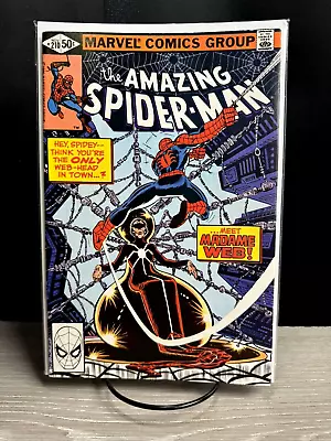 Buy Amazing Spider-Man #210 Comic Book 1980 VF Marvel 1st App Madame Web • 50.47£