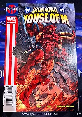Buy Iron Man: House Of M #1 (2005) Pat Lee Cover And Art Greg Pak Story MCU (W102) • 3.88£