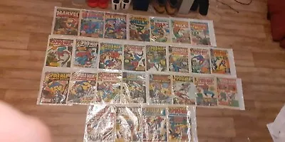 Buy 28 Spider-Man & Hulk Comics 1973/74.  Great Condition. Great Bargin.  • 20£