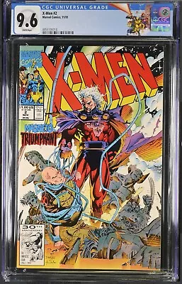 Buy 🔑🔥X-Men #2 CGC 9.6 Marvel WP Magneto Jim Lee 🔑💎 X-Men 97 Custom Label • 47.96£