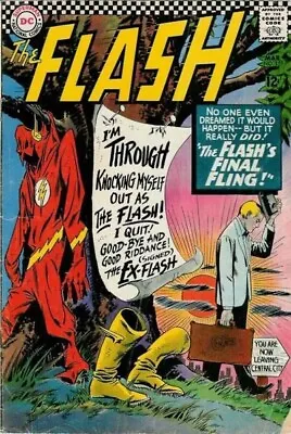 Buy FLASH #159 G/VG, Carmine Infantino Art, DC Comics 1966 Stock Image • 11.65£