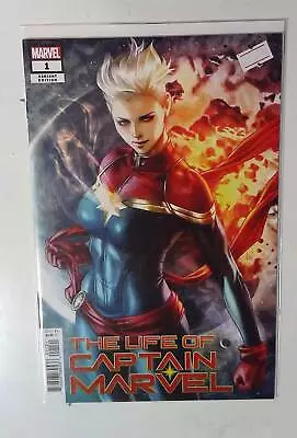 Buy The Life Of Captain Marvel #1 B Marvel (2018) Artgerm Cover Comic Book • 1.58£