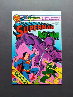 Buy EHAPA COMIC / SUPERMAN BATMAN Booklet 18 /1983 (with Collection Corner) / Z1 • 5.82£