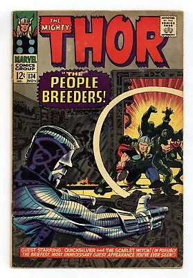 Buy Thor #134 GD+ 2.5 1966 1st App. High Evolutionary, Man-Beast • 37.28£