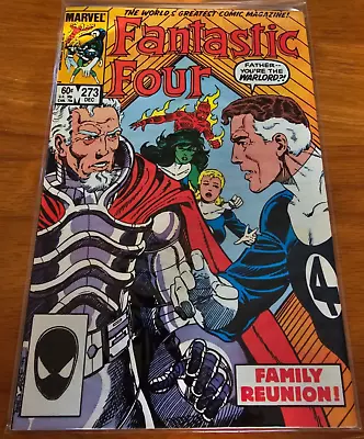 Buy Fantastic Four #273 1st Full Nathaniel Richards Dec 1984 Marvel Comics • 15.53£