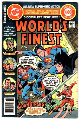 Buy World's Finest # 263, Final Secret Of The Super-Sons,  July 1980, Better Grade • 5.20£