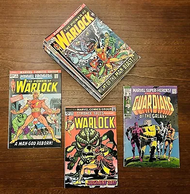 Buy Warlock Collection Marvel Premiere 1 2 Strange Tales 178 179 180 Super Heroes 18 • 384.42£