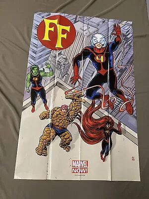 Buy Fantastic Four 24  X 36  Promo Poster - Marvel Comics 2012  #91 Has Wear • 5.58£