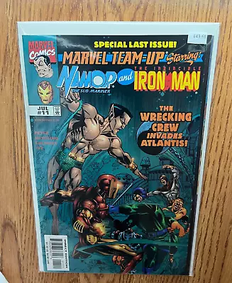 Buy Marvel Team-Up Namor And Iron Man 11 Marvel Comics 9.4 E43-68 • 7.74£