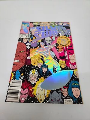 Buy SILVER SURFER #75 (1992) Marvel HOLOFOIL COVER Death Of Nova II ~ VF ~ Newsstand • 5.43£