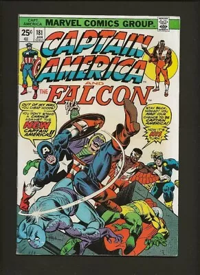 Buy Captain America 181 VF- 7.5 High Definition Scans • 15.53£