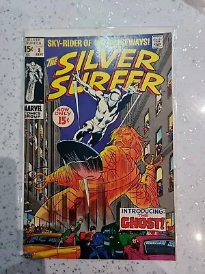 Buy Silver Surfer # 8 1st Appearance Of The Ghost 3rd Appearance Of Mephisto • 40£