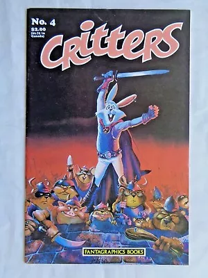 Buy Critters No. 4 September 1986 First Printing May 1986 Fantagraphics VF/NM (9.0) • 6.21£