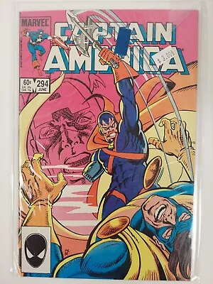 Buy Captain America 294 VF Marvel (1984) • 3.11£