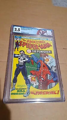 Buy Amazing Spider-man #129 Cgc 2.5 Cream To Off-white 1974 1rst Appearance Punisher • 698.95£