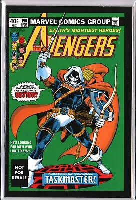 Buy AVENGERS #196 KEY 1st Full TASKMASTER Marvel Legends Variant F (6.0) • 5.43£