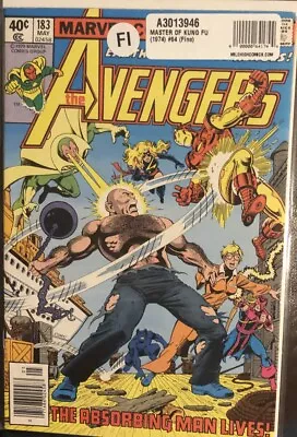 Buy Avengers #183 | Marvel 1979 | Ms. Marvel Joins Avengers | George Perez | FN+ • 6.21£