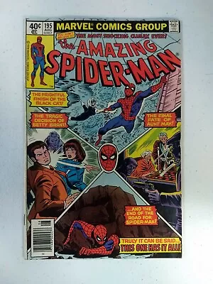 Buy Amazing Spider-Man #195. (1979) 2nd Appearance Of Black Cat. • 27.18£
