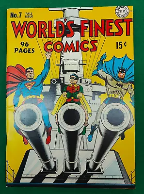 Buy World's Finest Comics # 7 Fall '42  Flashback Special Edition Vf- • 124.22£