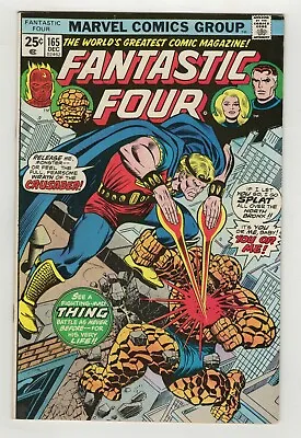 Buy Fantastic Four (1961) #165 2nd App Crusader George Perez Sinnott Roy Thomas VF+ • 7.77£