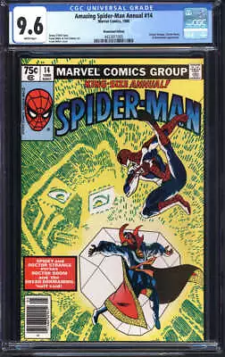 Buy Amazing Spider-man Annual #16 Cgc 9.6 White Pages // 1st New Captain Marvel 1982 • 69.89£