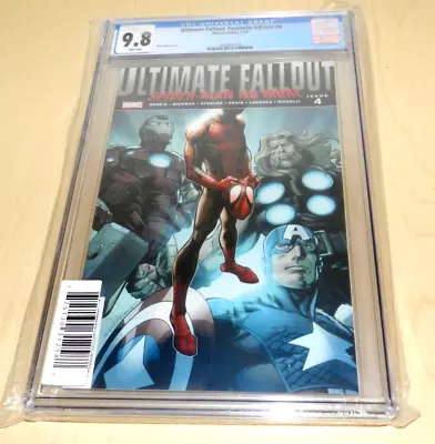 Buy Ultimate Fallout #4 Marvel Cgc 9.8 White Pages Miles Morales 2021 Facsimile Ed • 57.47£