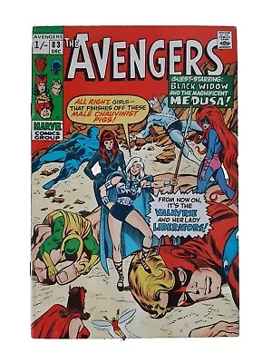 Buy Avengers #83 1st App Valkyrie. Cameo App By Roy Thomas, Jean Thomas + Tom Fagan. • 135£