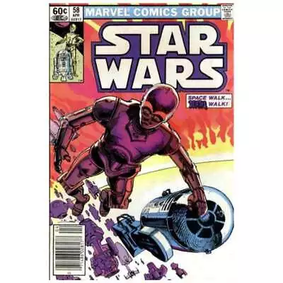 Buy Star Wars #58 Newsstand  - 1977 Series Marvel Comics VF+ [u. • 17.61£