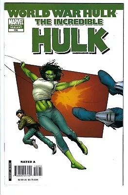 Buy Incredible Hulk #106 Nm 2007 3rd Print Variant :) • 3.88£
