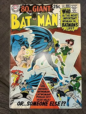 Buy Batman #208 Feb 1969 FN 6.0 Poison Ivy, Batgirl, Catwoman • 30£