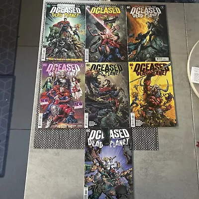 Buy Dc Comics Dceased Dead Planet #1-7 1,2,3,4,5,6,7 Complete Full Set Run Series • 30£