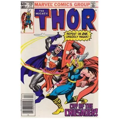 Buy Thor #330 Newsstand  - 1966 Series Marvel Comics VF Minus [k. • 3.56£