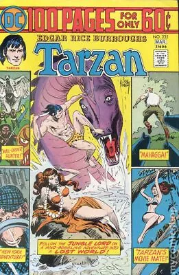 Buy Tarzan #235 VG/FN 5.0 1975 Stock Image Low Grade • 7.07£