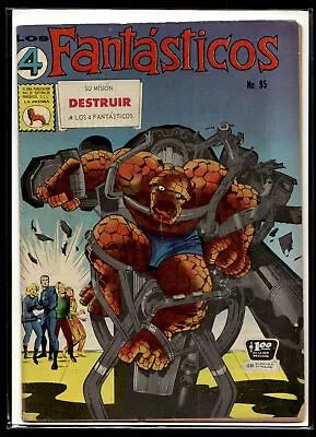 Buy 1970 Los Fantasticos #95 Spanish (Mexico) La Prensa Comic • 38.82£