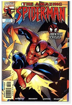 Buy Amazing Spider-Man  # 434    NEAR MINT   May 1998   Identity Crisis: Black.  Tar • 25.63£