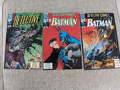 Buy Detective Comics Bundle #654 655 656 • 6.25£