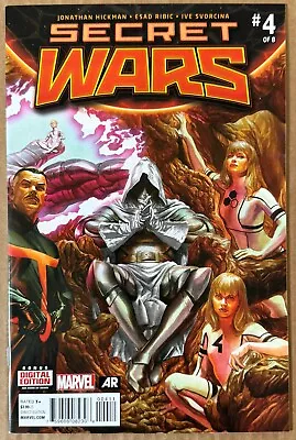 Buy Secret Wars #4 - Cover A - First Print - Marvel Comics 2015 • 4.95£