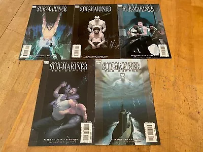 Buy Sub Mariner The Depths #1 - #5 Full Set (esad Ribic - Marvel Comics - 2008) • 10£