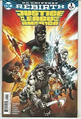 Buy Justice League Of America #1 : April 2017 : DC Comics • 9.95£